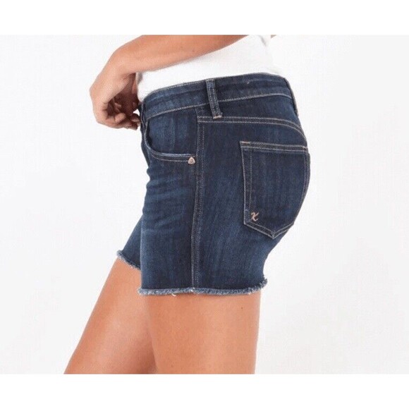 Kut From The Kloth Gidget Fray Short Sz 18 New - Picture 3 of 10
